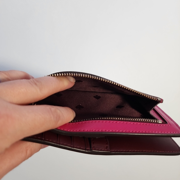 kate spade Pink and Burgundy Wallet - Picture 6 of 7